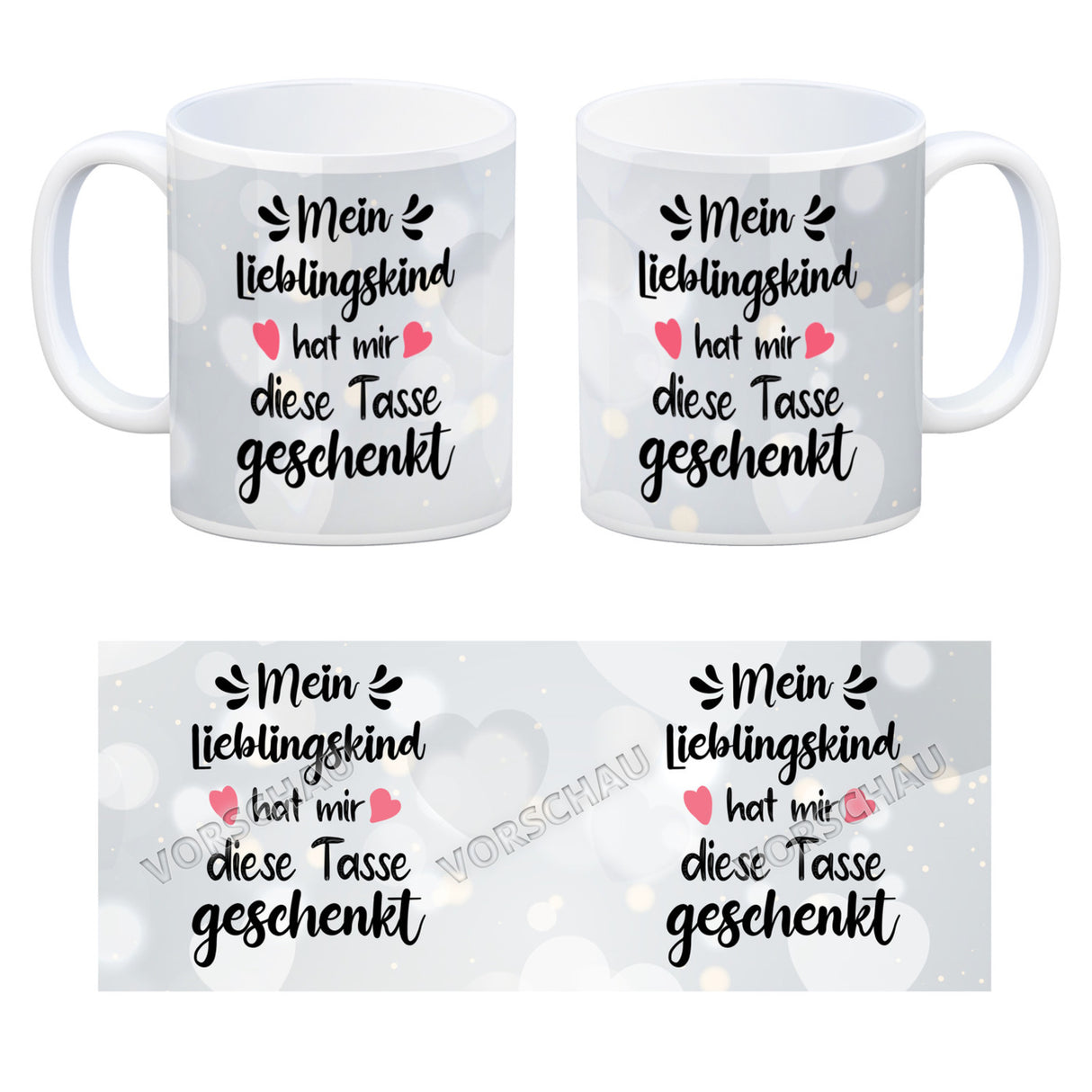 Lieblingskind Kaffeebecher zum Mutter und Vatertag