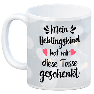 Lieblingskind Kaffeebecher zum Mutter und Vatertag