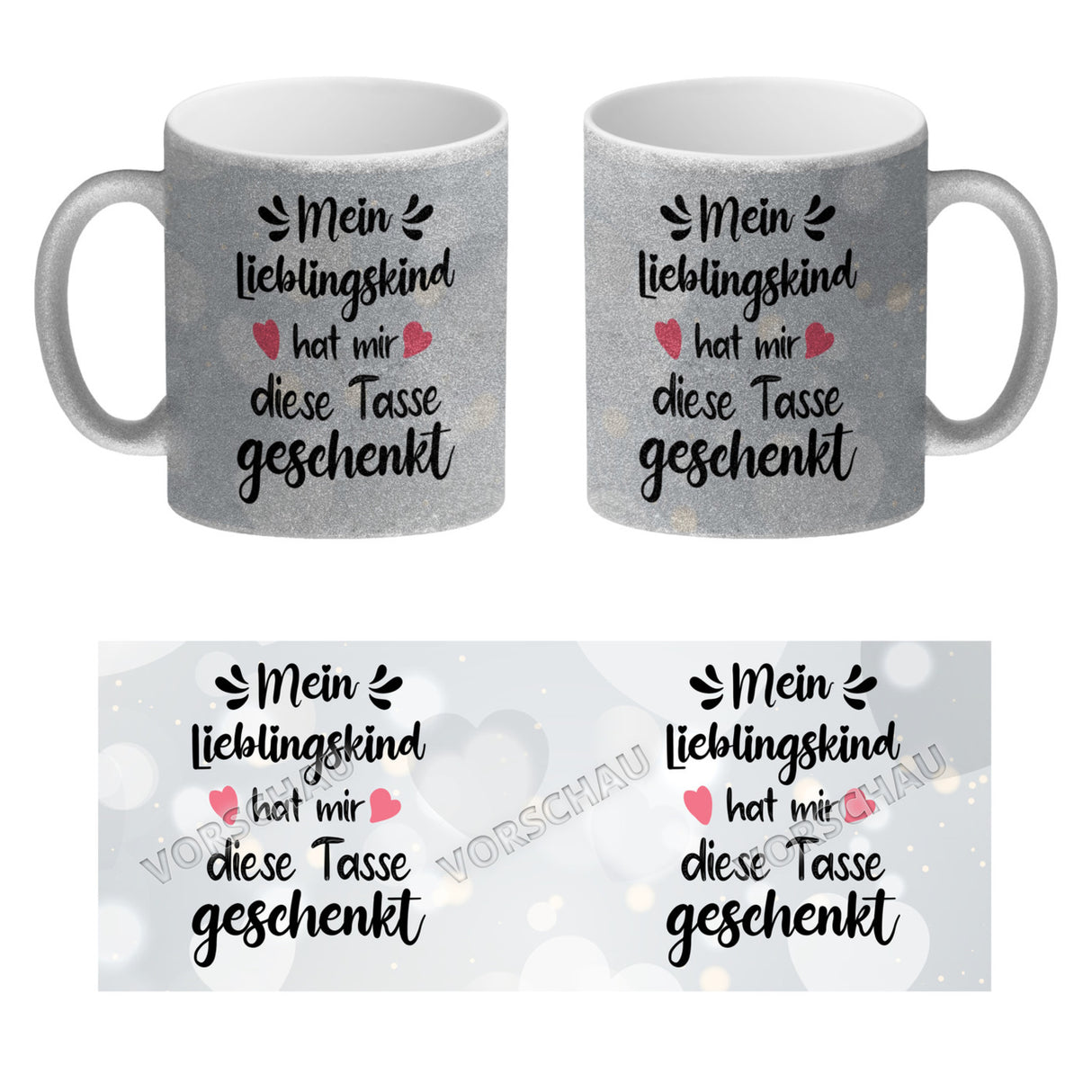Lieblingskind Kaffeebecher zum Mutter und Vatertag