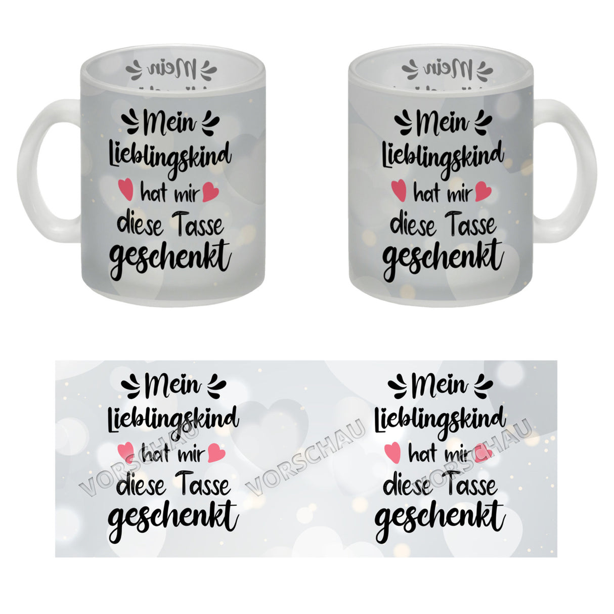 Lieblingskind Kaffeebecher zum Mutter und Vatertag