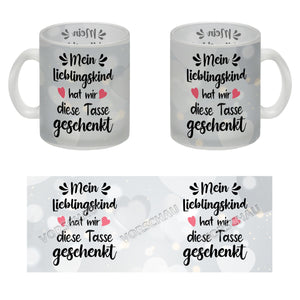 Lieblingskind Kaffeebecher zum Mutter und Vatertag