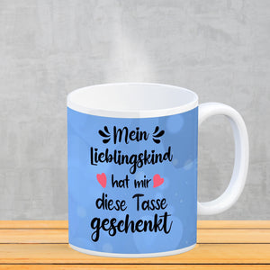 Lieblingskind Kaffeebecher zum Mutter und Vatertag