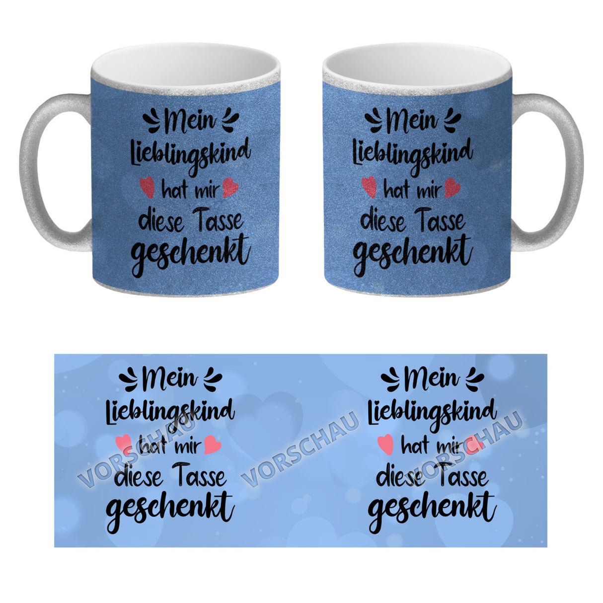 Lieblingskind Kaffeebecher zum Mutter und Vatertag