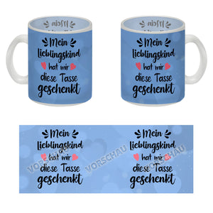 Lieblingskind Kaffeebecher zum Mutter und Vatertag