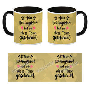 Lieblingskind Kaffeebecher zum Mutter und Vatertag