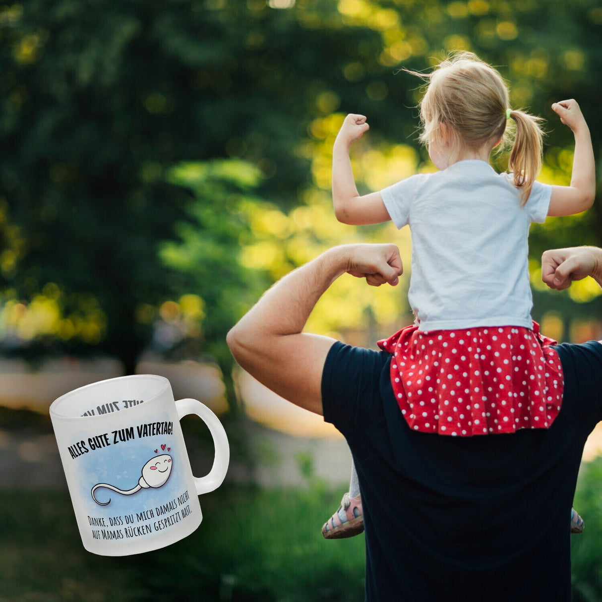 Danke Papa, dass du nicht Kaffeebecher zum Vatertag mit Rücken Spruch