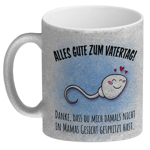 Danke Papa, dass du nicht Kaffeebecher zum Vatertag mit Rücken Spruch