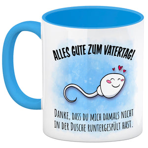 Danke Papa, dass du nicht Kaffeebecher zum Vatertag mit Rücken Spruch