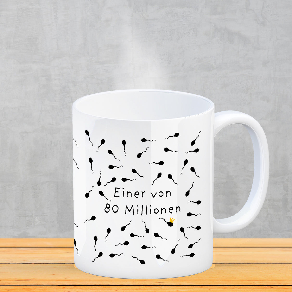 Eine von 80 Millionen Sperma Kaffeebecher