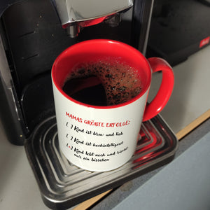 Mamas größte Erfolge in der Erziehung Kaffeebecher zum Muttertag