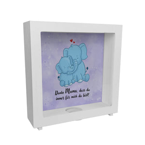Danke Mama, dass du für mich da bist Spardose mit Elefant