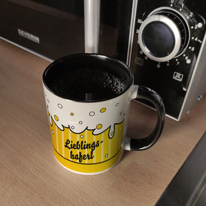 Lieblingshaferl Bier Kaffeebecher bayrisch