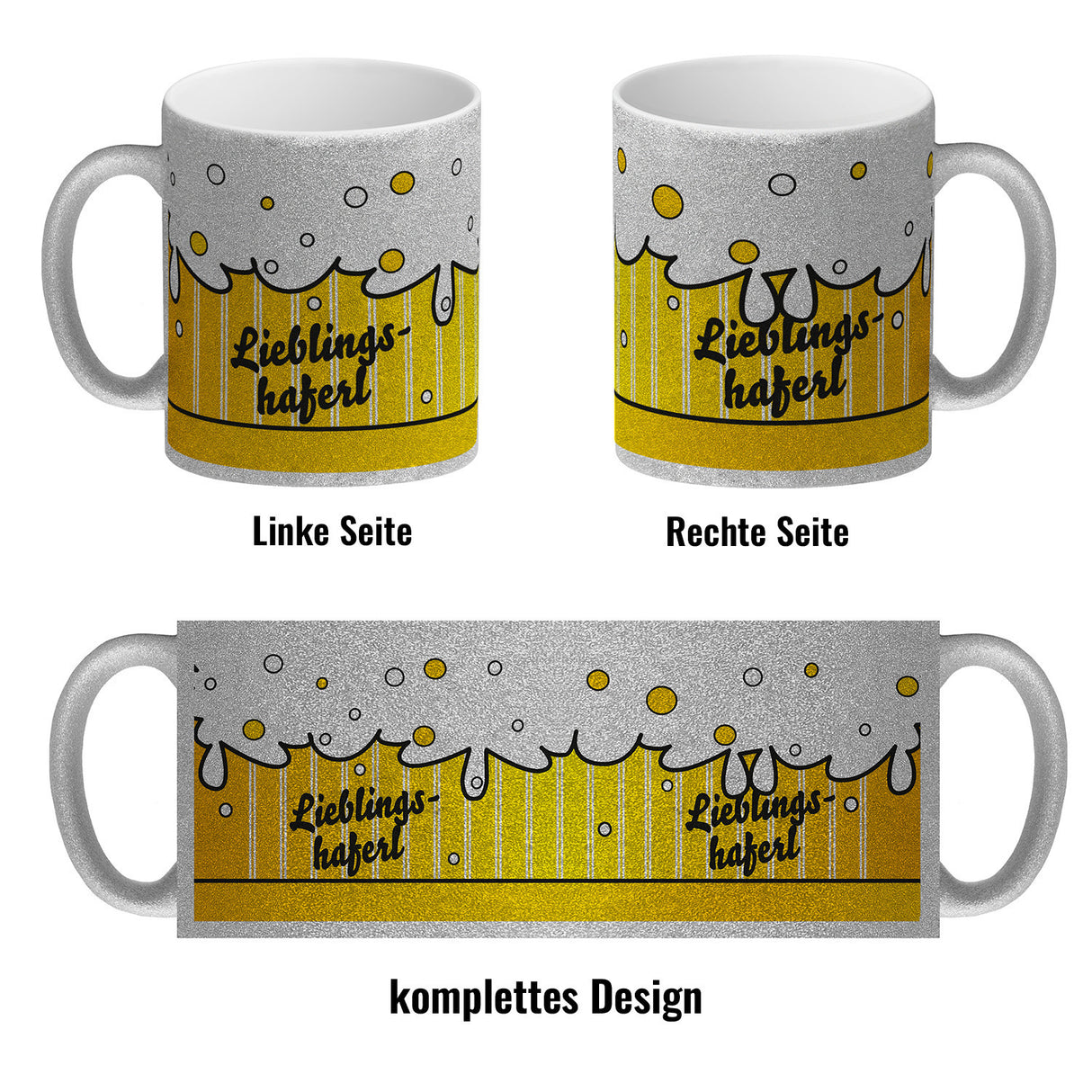 Lieblingshaferl Bier Kaffeebecher bayrisch