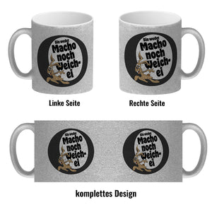 Weder Macho noch Weichei Kaffeebecher mit Osterhase
