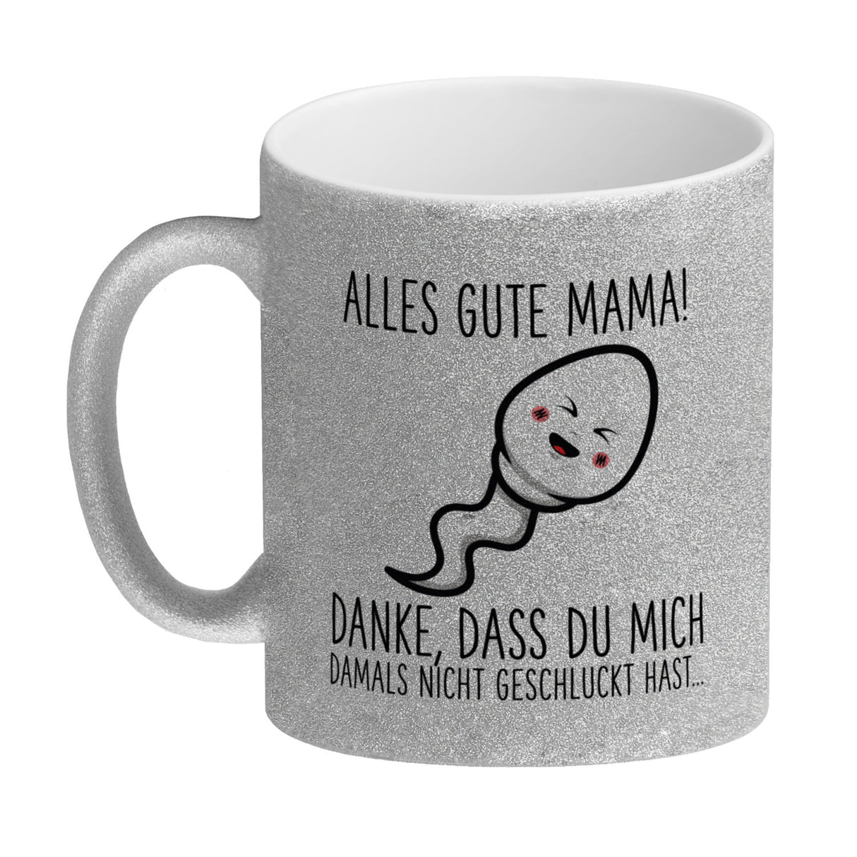 Spermium Muttertag Kaffeebecher mit Spruch Alles gute Mama