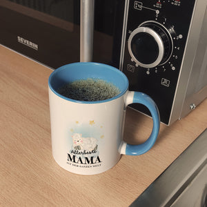 Allerbeste Mama der Welt Kaffeebecher mit Lamm