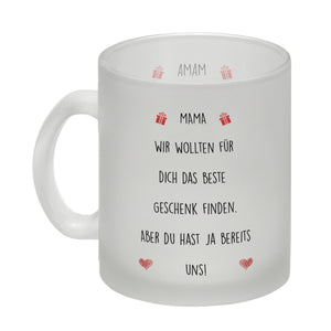 Muttertag Kaffeebecher mit lustigem Spruch
