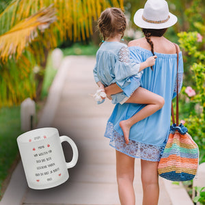 Muttertag Kaffeebecher mit lustigem Spruch