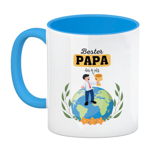 Bester Papa der Welt Kaffeebecher zum Vatertag