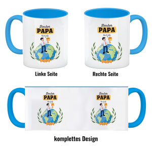 Bester Papa der Welt Kaffeebecher zum Vatertag