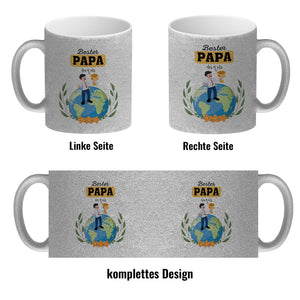 Bester Papa der Welt Kaffeebecher zum Vatertag