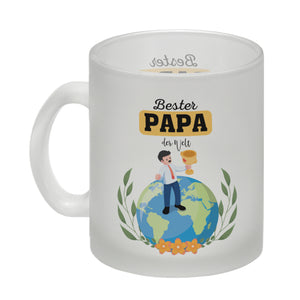 Bester Papa der Welt Kaffeebecher zum Vatertag