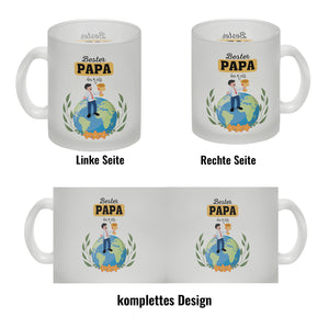 Bester Papa der Welt Kaffeebecher zum Vatertag
