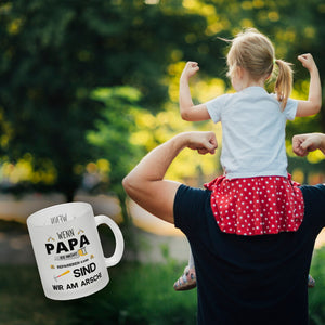 Wenn Papa es nicht reparieren kann sind wir am Arsch Kaffeebecher