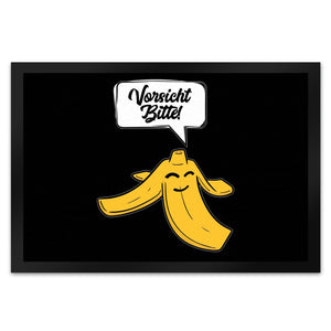 Vorsicht bitte Bananenschale Fußmatte in 35x50 cm