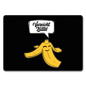 Vorsicht bitte Bananenschale Fußmatte in 35x50 cm