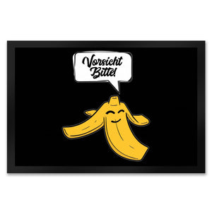 Vorsicht bitte Bananenschale Fußmatte in 35x50 cm