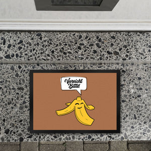 Vorsicht bitte Bananenschale Fußmatte in 35x50 cm