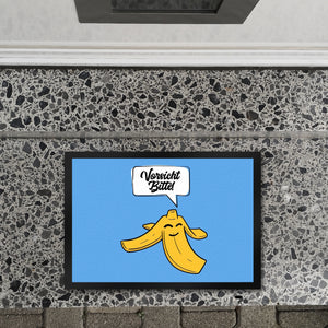 Vorsicht bitte Bananenschale Fußmatte in 35x50 cm