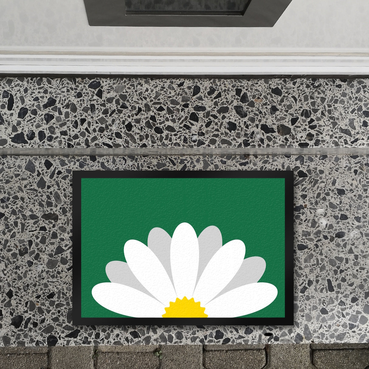 Gänseblümchen Fußmatte in 35x50 cm mit schönem Blumenmotiv