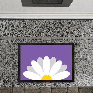 Gänseblümchen Fußmatte in 35x50 cm mit schönem Blumenmotiv