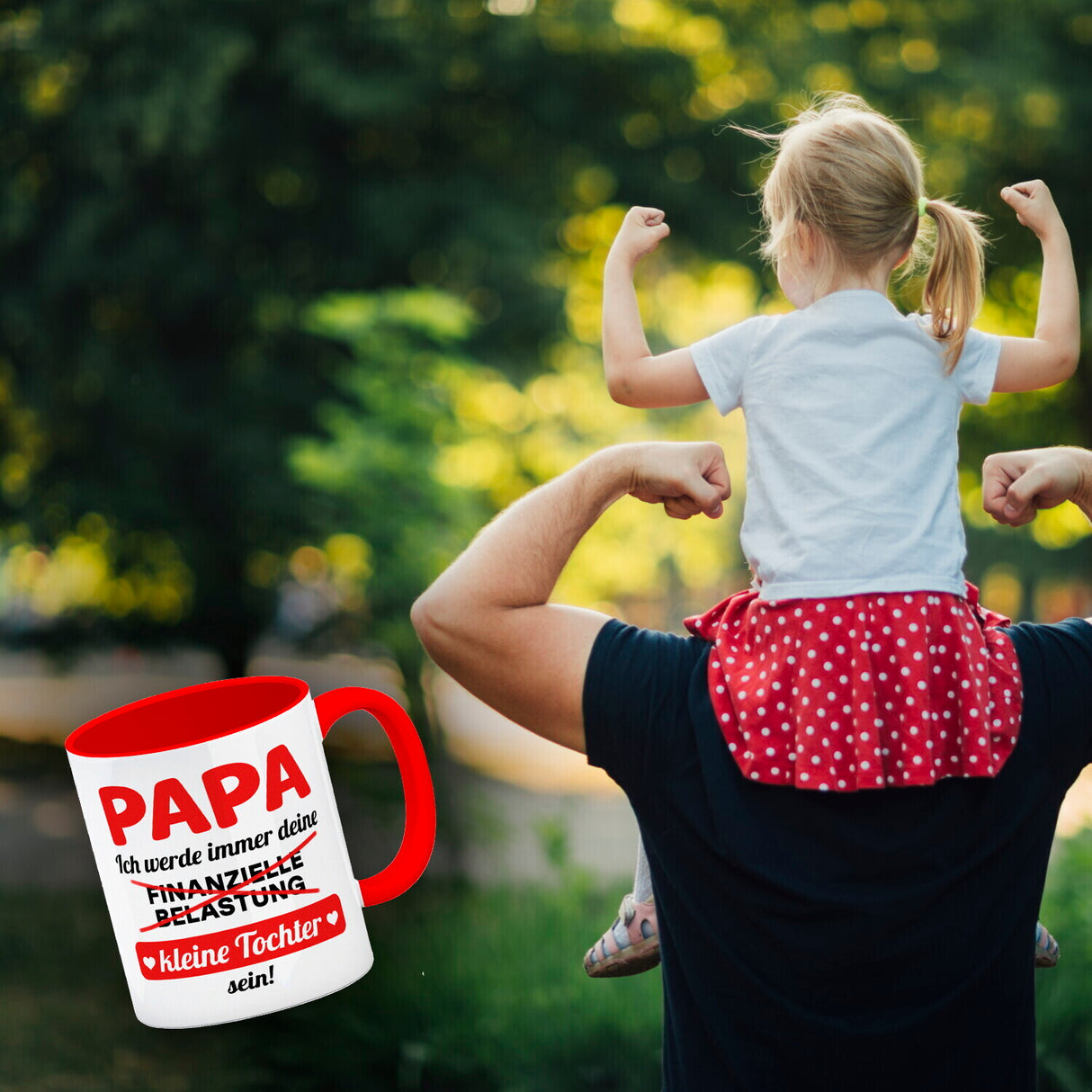 Papa, ich werde immer deine finanzielle Belastung sein Kaffeebecher