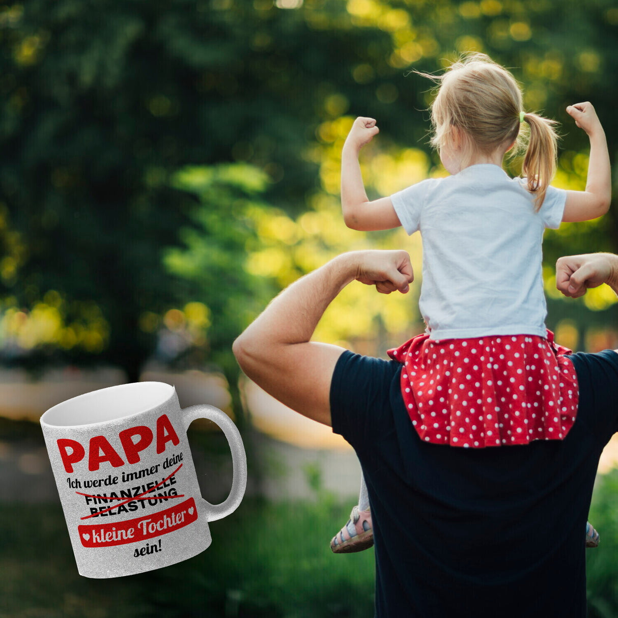 Papa, ich werde immer deine finanzielle Belastung sein Kaffeebecher