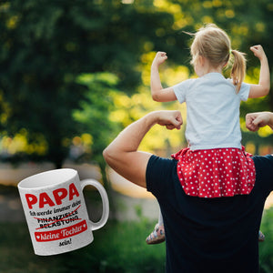 Papa, ich werde immer deine finanzielle Belastung sein Kaffeebecher