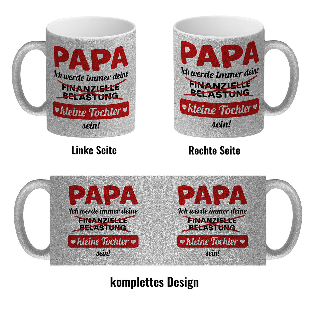 Papa, ich werde immer deine finanzielle Belastung sein Kaffeebecher