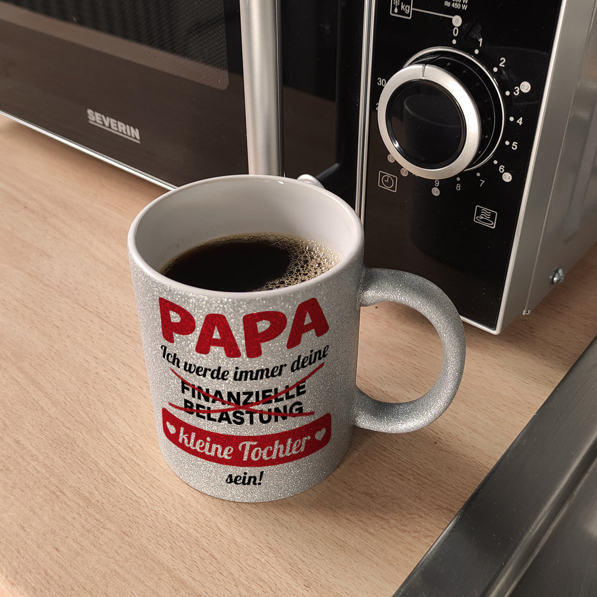 Papa, ich werde immer deine finanzielle Belastung sein Kaffeebecher