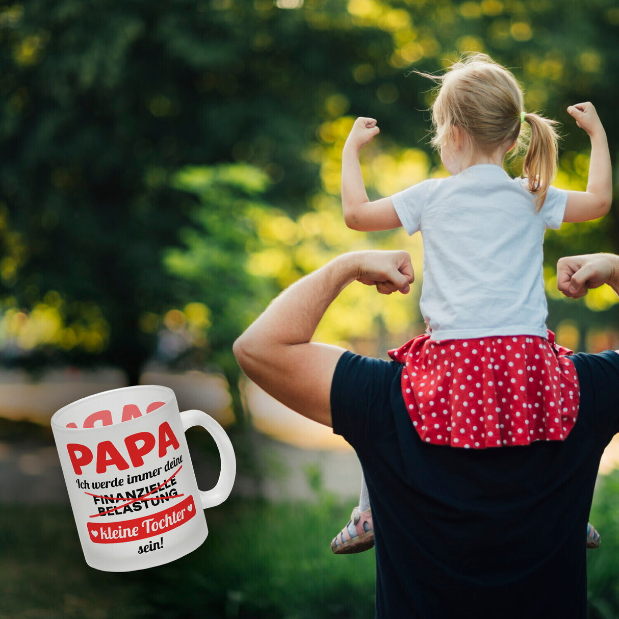 Papa, ich werde immer deine finanzielle Belastung sein Kaffeebecher