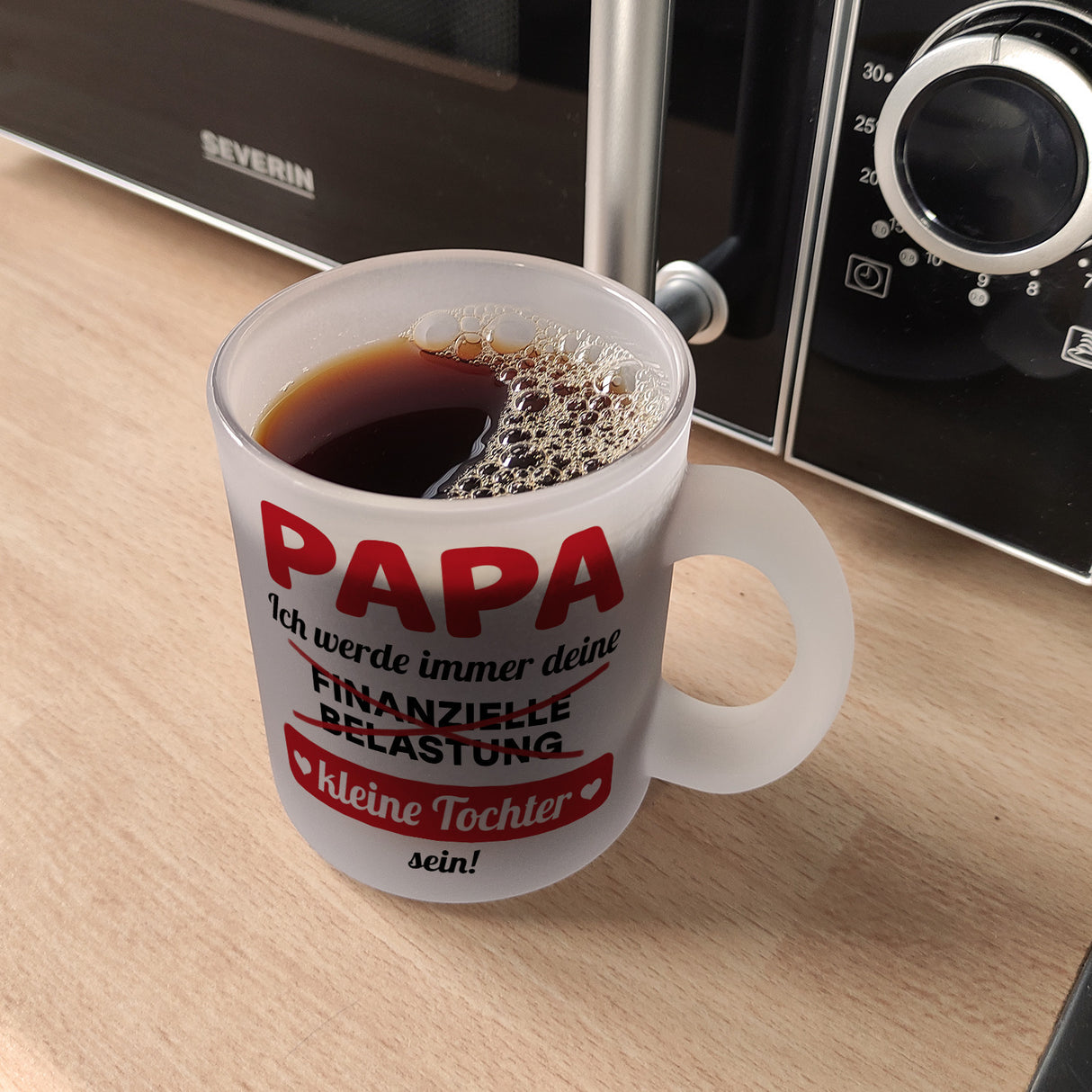 Papa, ich werde immer deine finanzielle Belastung sein Kaffeebecher