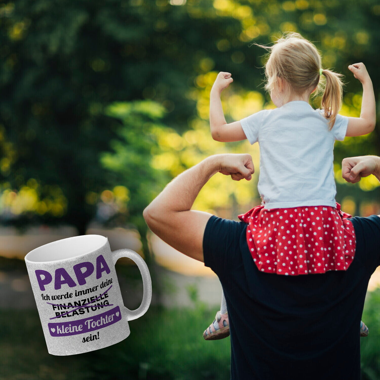 Papa, ich werde immer deine finanzielle Belastung sein Kaffeebecher