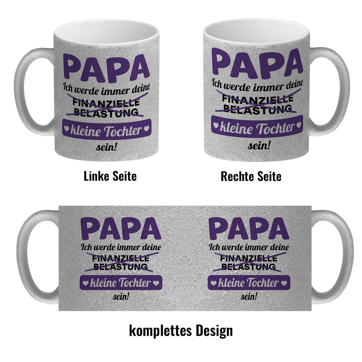 Papa, ich werde immer deine finanzielle Belastung sein Kaffeebecher
