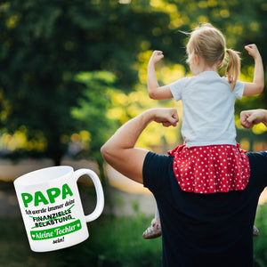 Papa, ich werde immer deine finanzielle Belastung sein Kaffeebecher