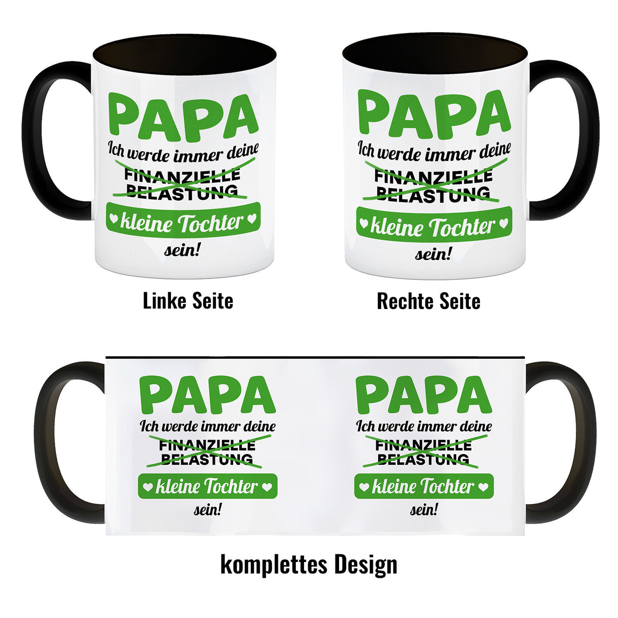 Papa, ich werde immer deine finanzielle Belastung sein Kaffeebecher