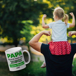 Papa, ich werde immer deine finanzielle Belastung sein Kaffeebecher