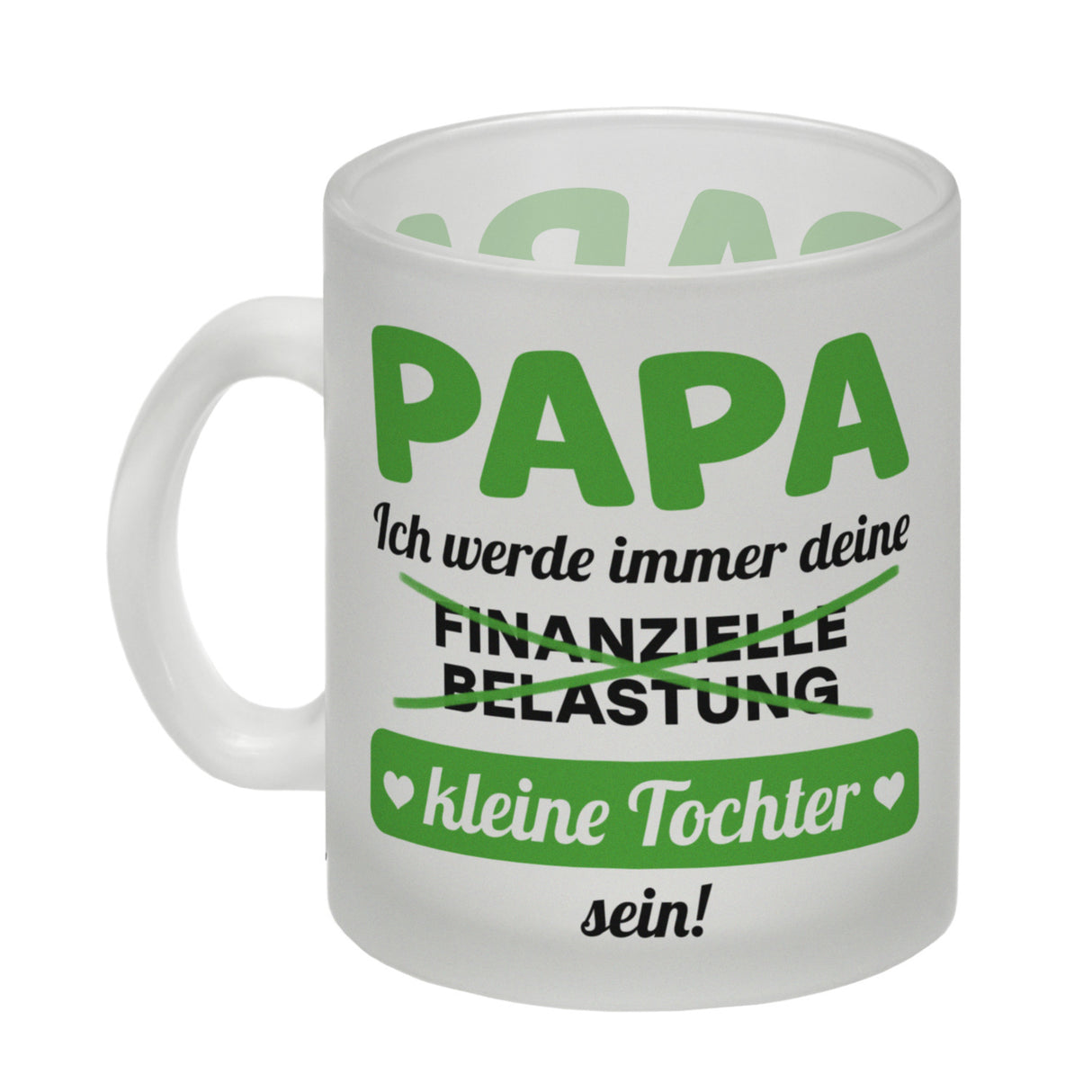 Papa, ich werde immer deine finanzielle Belastung sein Kaffeebecher