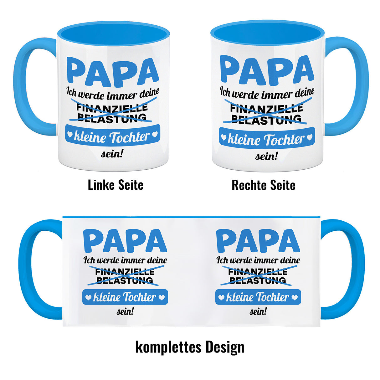 Papa, ich werde immer deine finanzielle Belastung sein Kaffeebecher