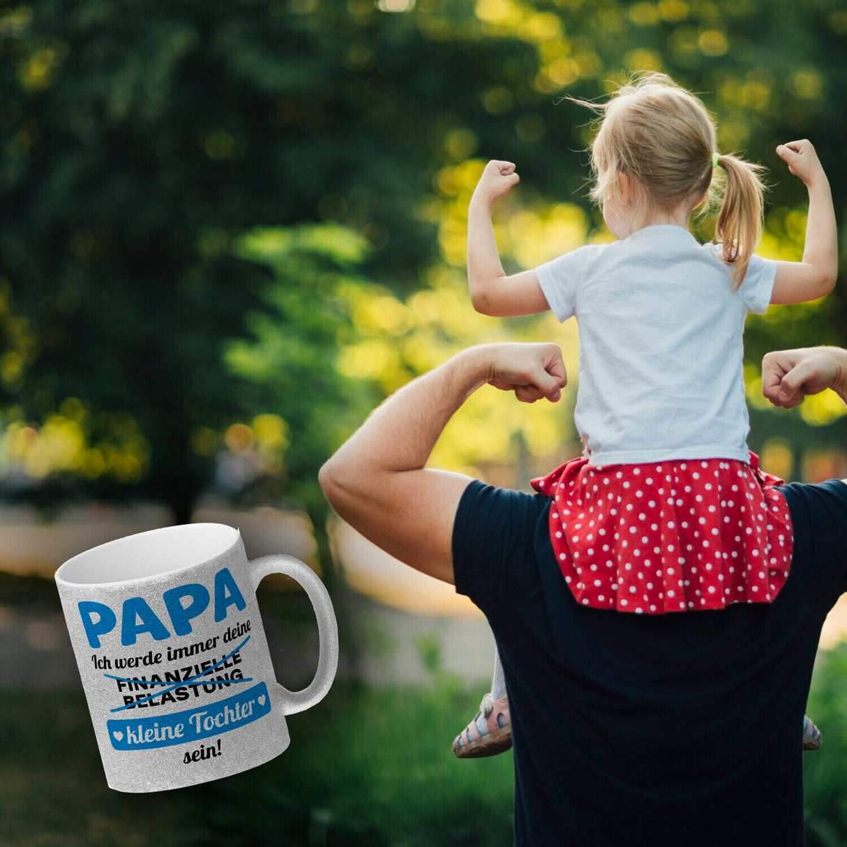 Papa, ich werde immer deine finanzielle Belastung sein Kaffeebecher